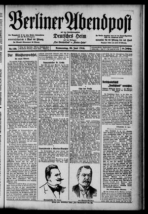Berliner Abendpost vom 30.06.1910