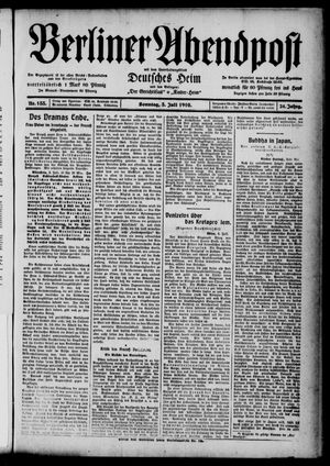 Berliner Abendpost vom 03.07.1910