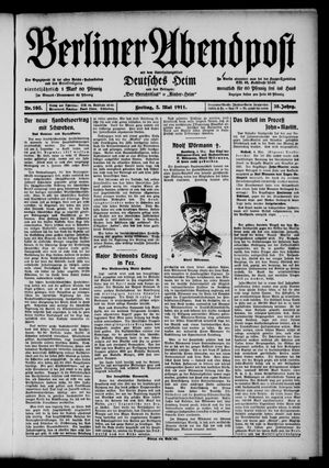 Berliner Abendpost vom 05.05.1911