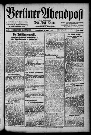 Berliner Abendpost vom 09.03.1912
