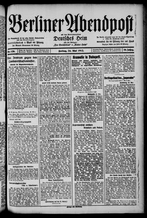 Berliner Abendpost vom 24.05.1912