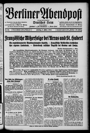 Berliner Abendpost vom 05.03.1915