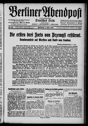 Berliner Abendpost vom 02.06.1915