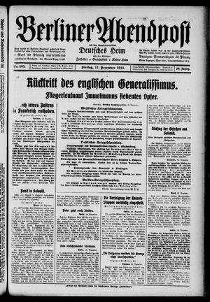 Berliner Abendpost vom 17.12.1915