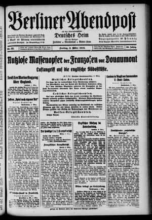 Berliner Abendpost vom 03.03.1916