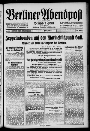 Berliner Abendpost vom 07.03.1916