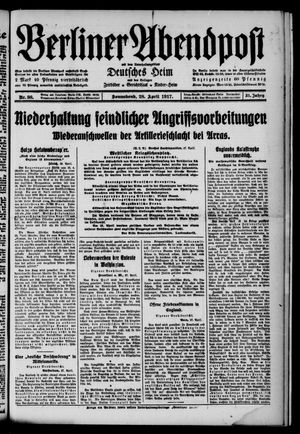 Berliner Abendpost vom 28.04.1917