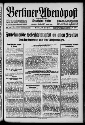 Berliner Abendpost vom 17.07.1917