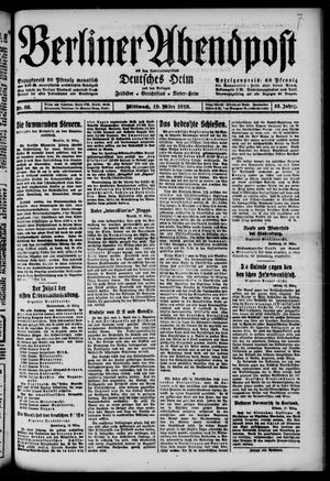 Berliner Abendpost vom 19.03.1919