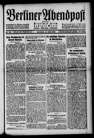 Berliner Abendpost vom 14.06.1919