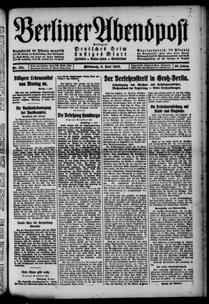 Berliner Abendpost vom 02.07.1919