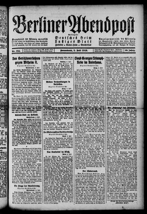 Berliner Abendpost vom 05.07.1919