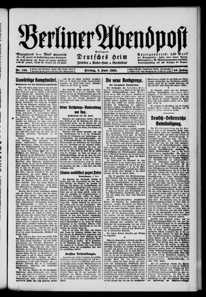 Berliner Abendpost vom 04.06.1920