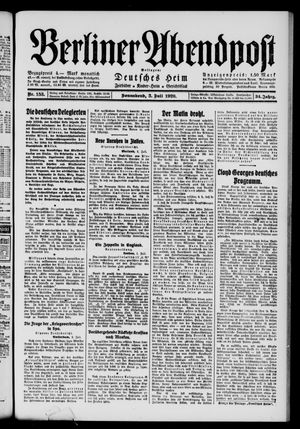 Berliner Abendpost vom 03.07.1920