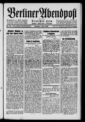 Berliner Abendpost on Jul 4, 1920