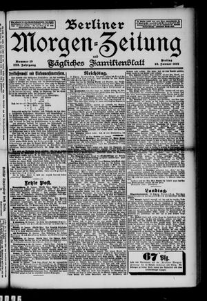 Berliner Morgen-Zeitung on Jan 23, 1891