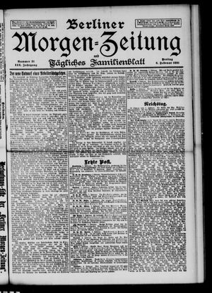 Berliner Morgenzeitung on Feb 6, 1891