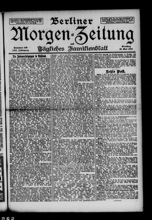 Berliner Morgen-Zeitung on May 12, 1891