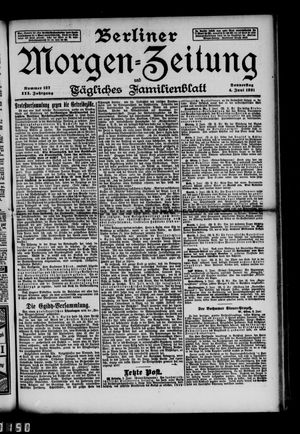 Berliner Morgen-Zeitung vom 04.06.1891