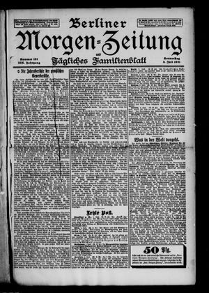 Berliner Morgen-Zeitung on Jul 2, 1891
