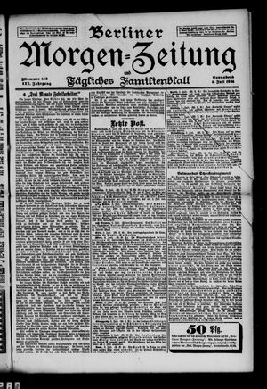 Berliner Morgen-Zeitung on Jul 4, 1891