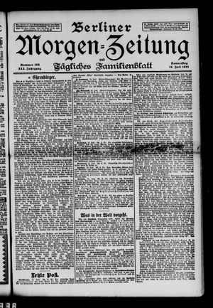 Berliner Morgen-Zeitung vom 16.07.1891