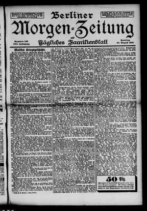 Berliner Morgen-Zeitung vom 23.08.1891