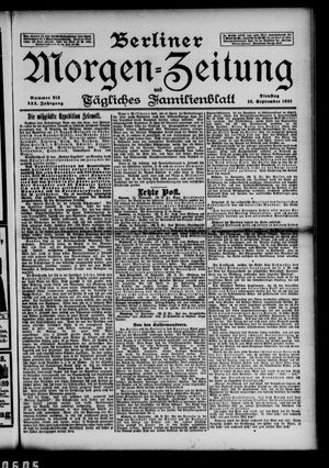 Berliner Morgen-Zeitung vom 15.09.1891