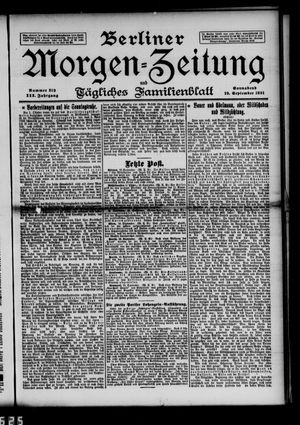 Berliner Morgen-Zeitung vom 19.09.1891