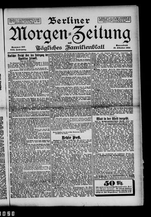 Berliner Morgen-Zeitung vom 10.10.1891