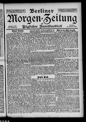 Berliner Morgen-Zeitung vom 13.10.1891