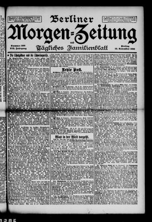 Berliner Morgen-Zeitung vom 13.11.1891
