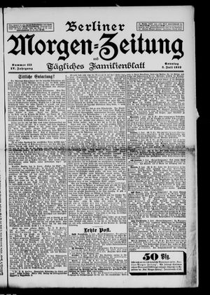 Berliner Morgen-Zeitung vom 03.07.1892