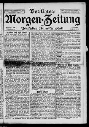 Berliner Morgen-Zeitung vom 10.07.1892