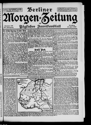 Berliner Morgen-Zeitung on Jul 19, 1892