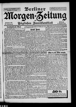 Berliner Morgen-Zeitung vom 03.08.1892