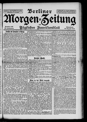 Berliner Morgen-Zeitung vom 13.08.1892