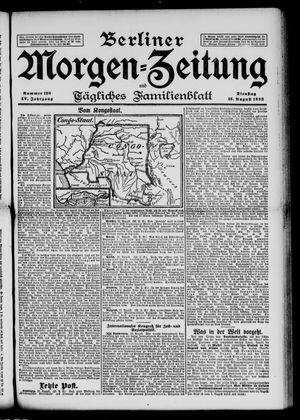 Berliner Morgen-Zeitung vom 16.08.1892