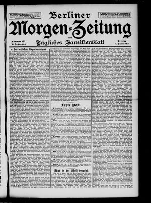 Berliner Morgen-Zeitung vom 07.07.1893