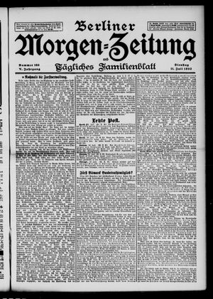 Berliner Morgen-Zeitung vom 11.07.1893