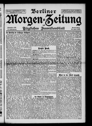 Berliner Morgen-Zeitung on Jul 20, 1893