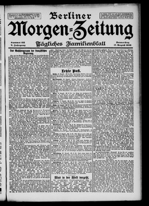 Berliner Morgen-Zeitung vom 17.08.1893
