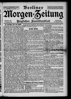 Berliner Morgen-Zeitung vom 19.08.1893