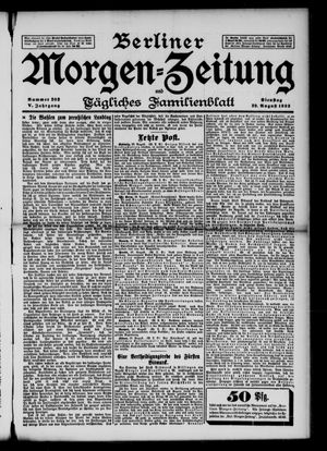 Berliner Morgen-Zeitung vom 29.08.1893