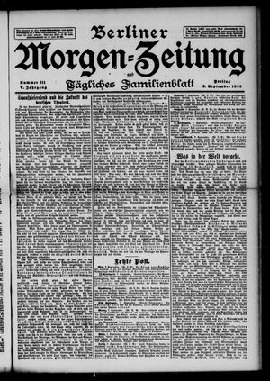 Berliner Morgen-Zeitung vom 08.09.1893