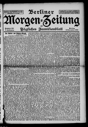Berliner Morgen-Zeitung vom 03.11.1893