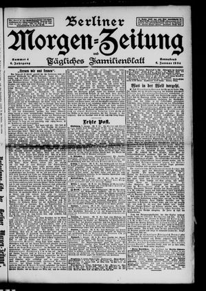 Berliner Morgenzeitung vom 06.01.1894