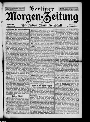 Berliner Morgenzeitung vom 09.01.1894