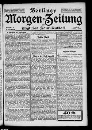 Berliner Morgenzeitung vom 02.03.1894