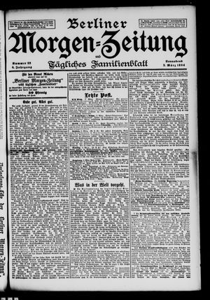 Berliner Morgenzeitung vom 03.03.1894